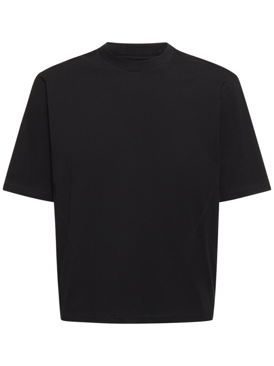 Entire Studios Mens Soot Dart Boxy-fit Organic Cotton-jersey T-shirt In Black