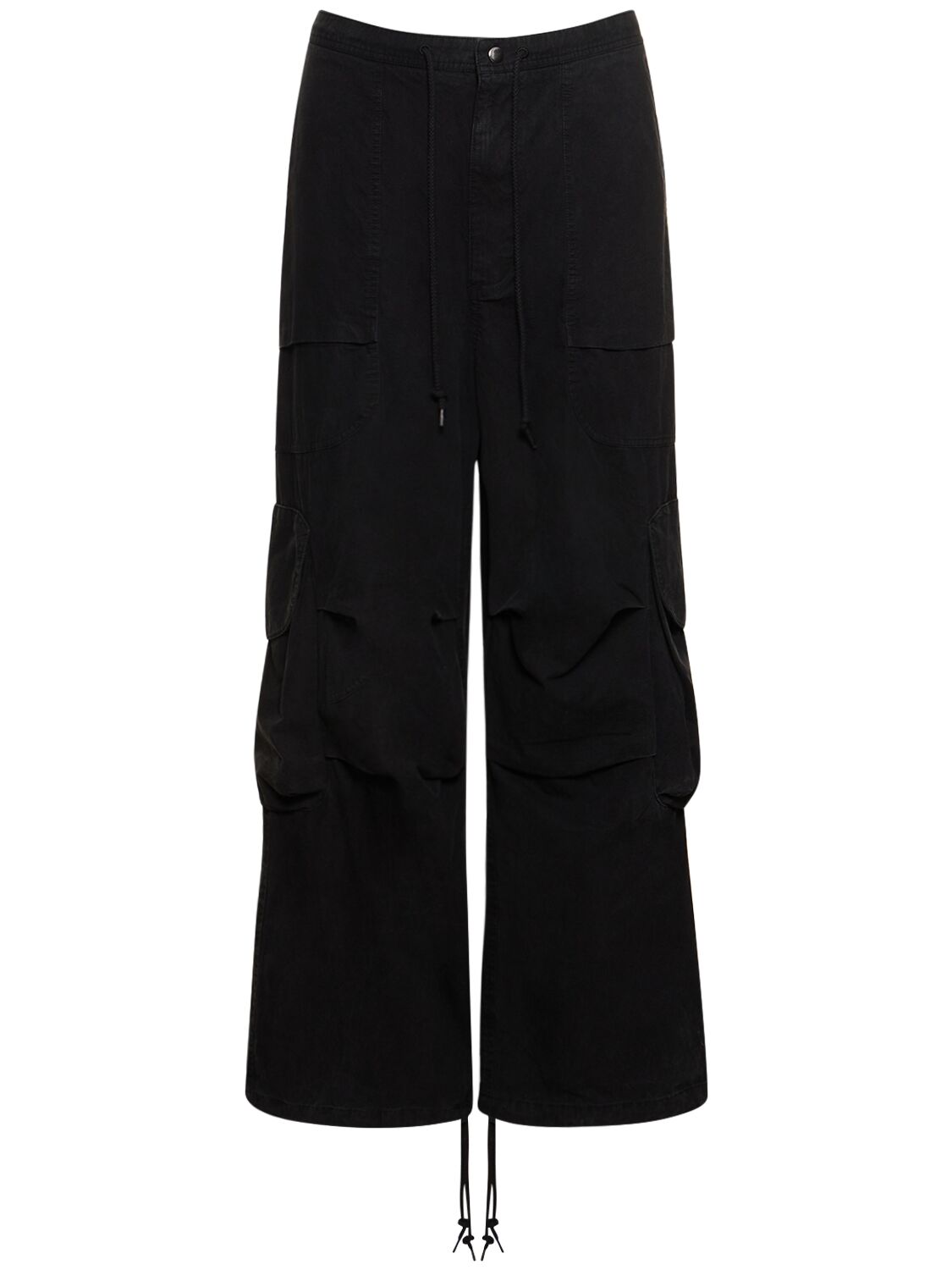 Entire Studios Freight Cotton Cargo Trousers In Iron