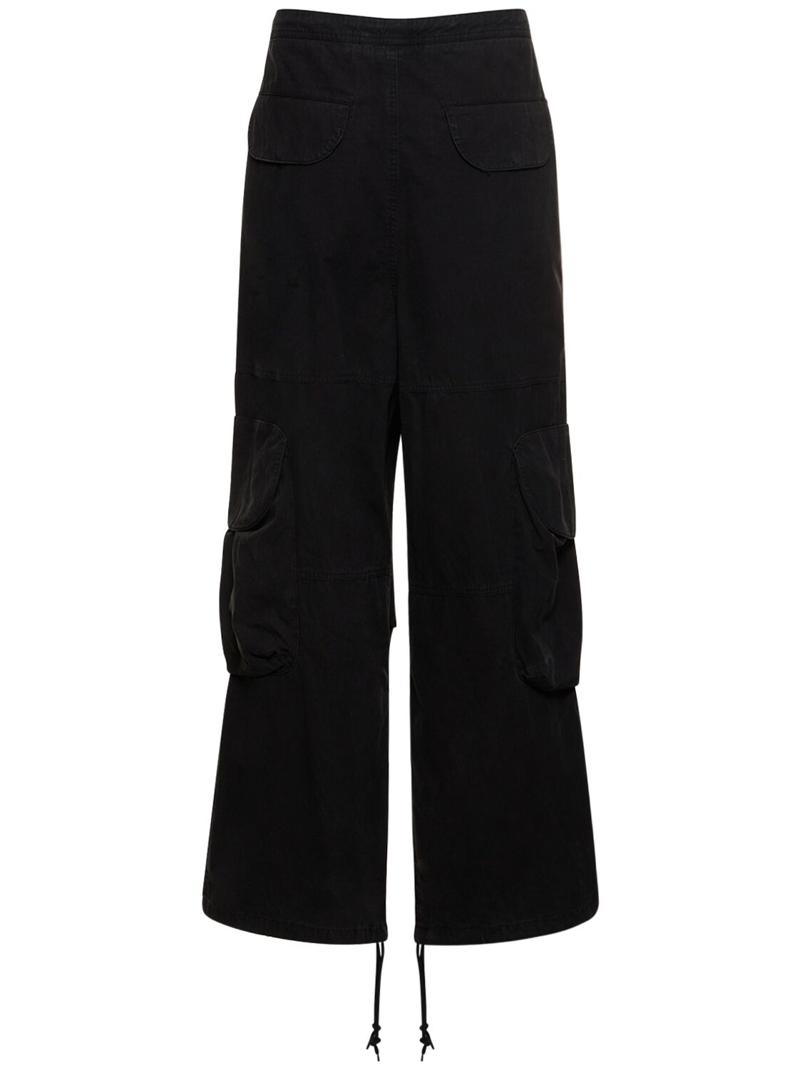 Shop Entire Studios Freight Cotton Cargo Pants In Iron