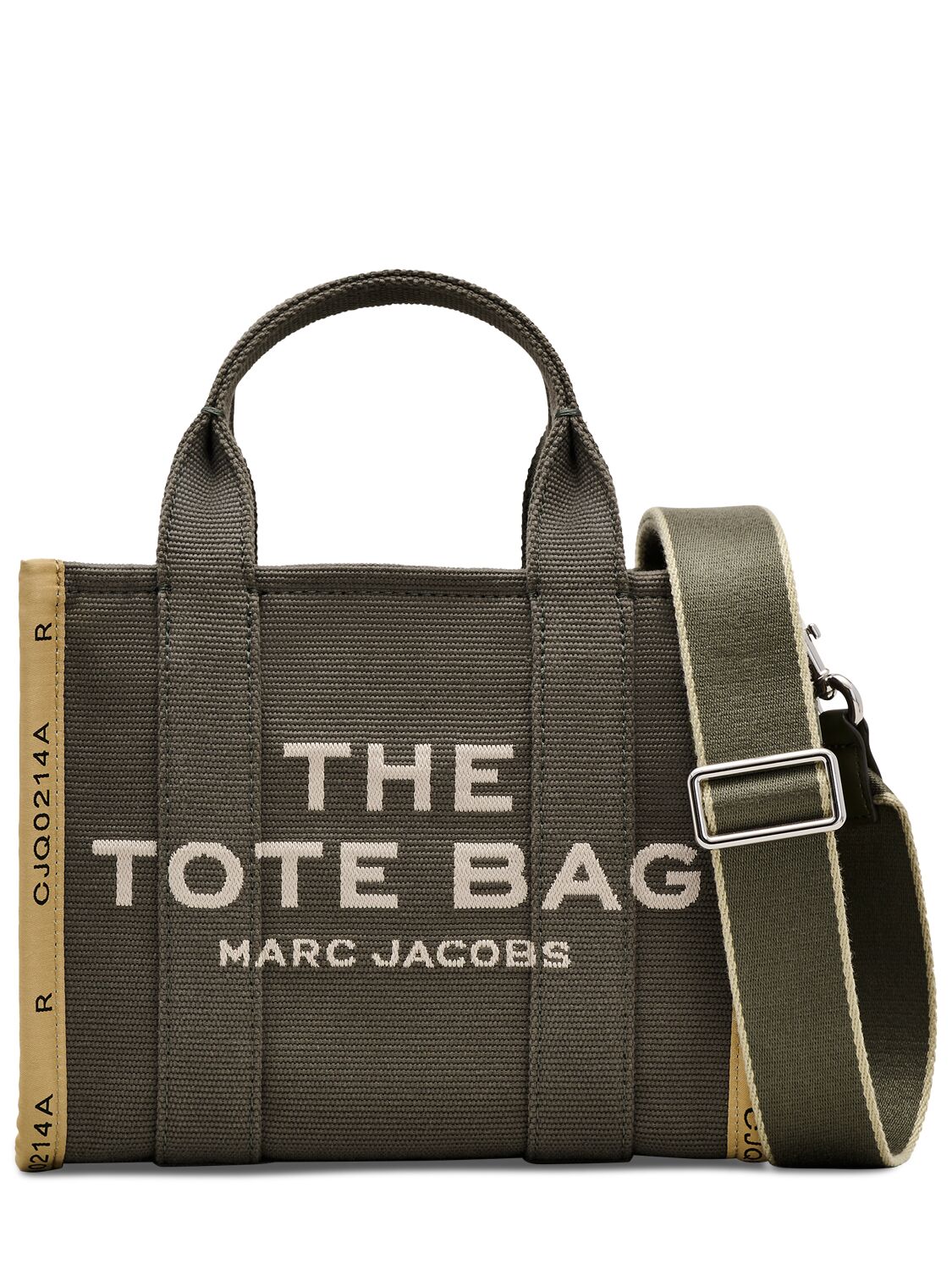 Marc Jacobs The Jacquard Small Tote  Bags In Bronze Green