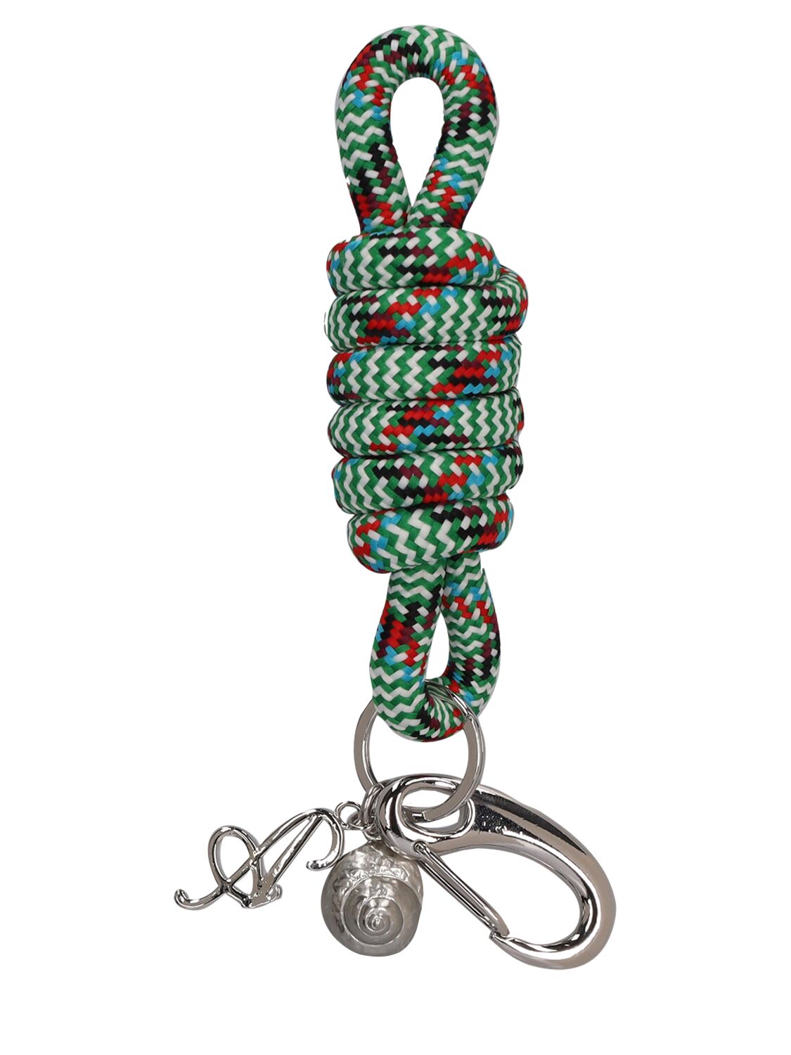 After Pray Coco Rope Keyring In Green