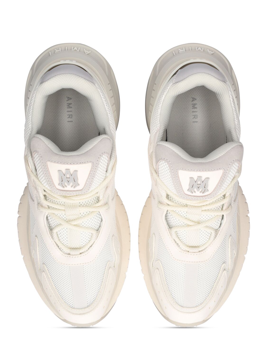 Shop Amiri Ma Runner Low Top Sneakers In White