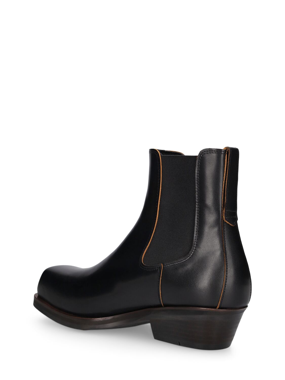 Shop After Pray Western Chelsea Boots In Black