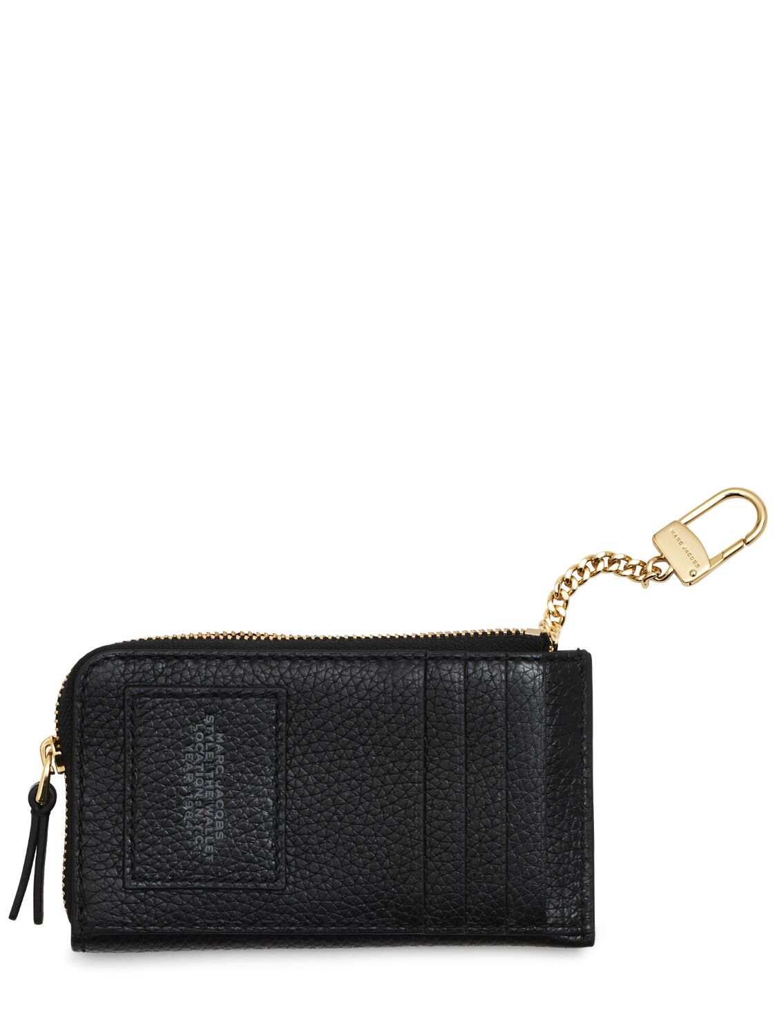 Shop Marc Jacobs The Top Zip Multi Wallet In Black