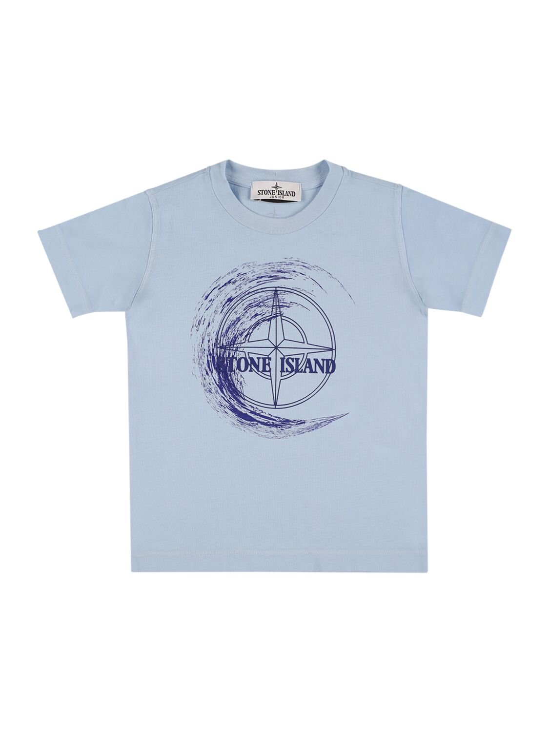 STONE ISLAND JUNIOR Cotton Jersey T-shirt