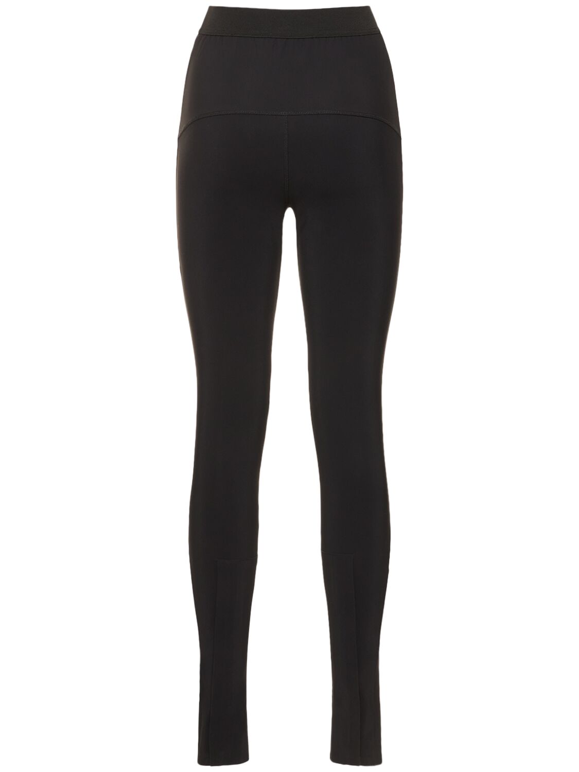 Shop Wardrobe.nyc Bonded High Waist Leggings In Black