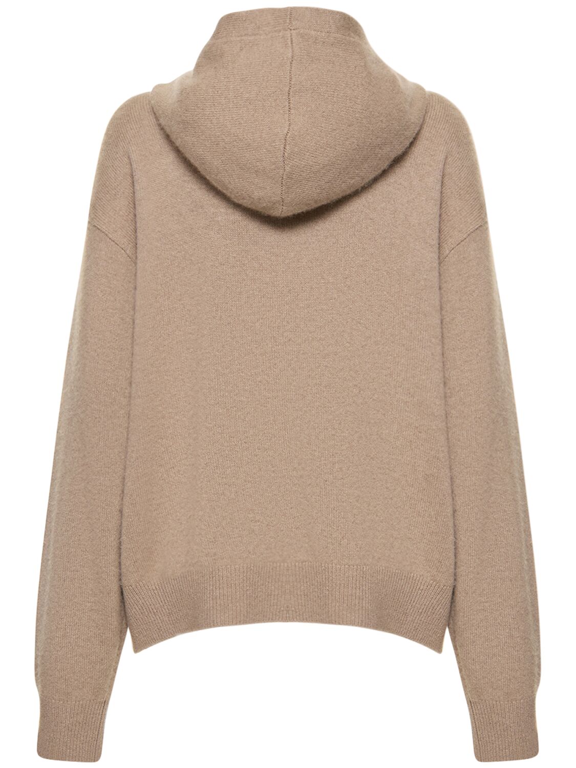 Shop Interior The Lindsey Hoodie Cashmere Sweater In Oat