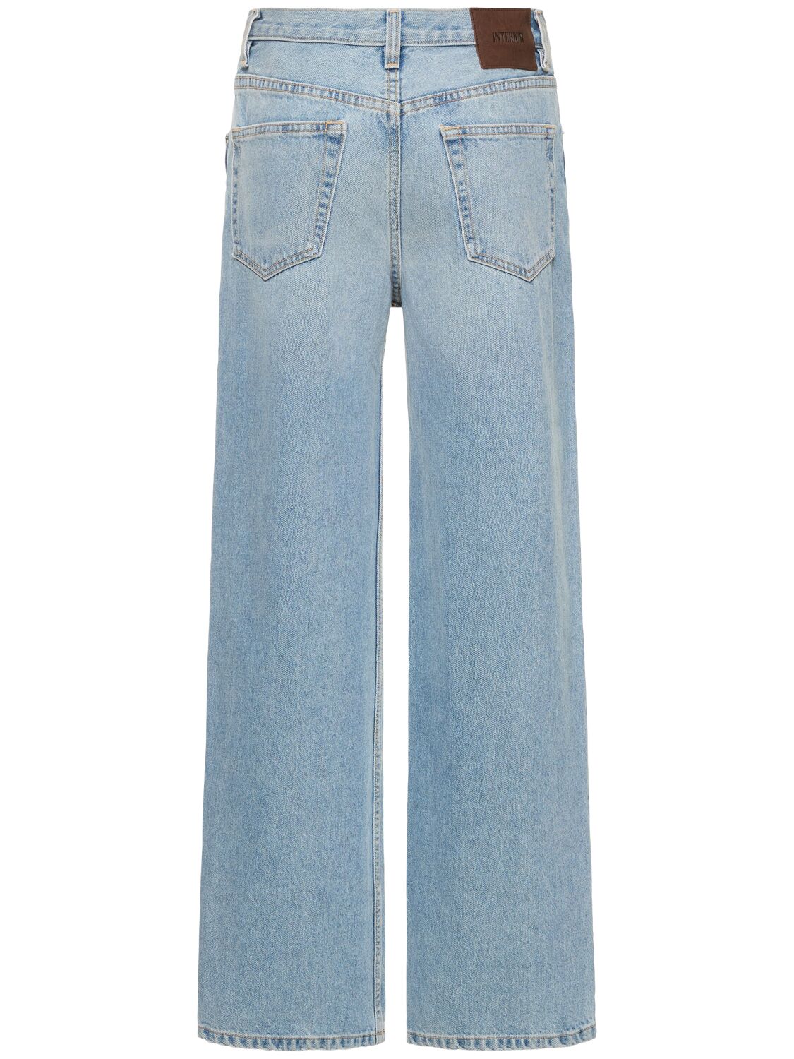 Shop Interior The Remy Cotton Denim Jeans In 블루