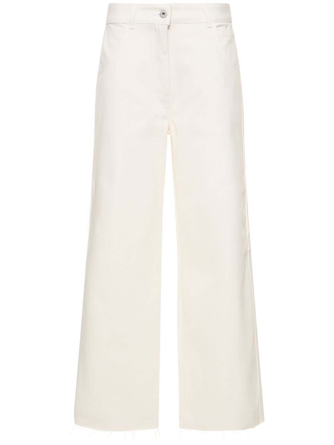 Image of The Clarice Cotton Wide Pants
