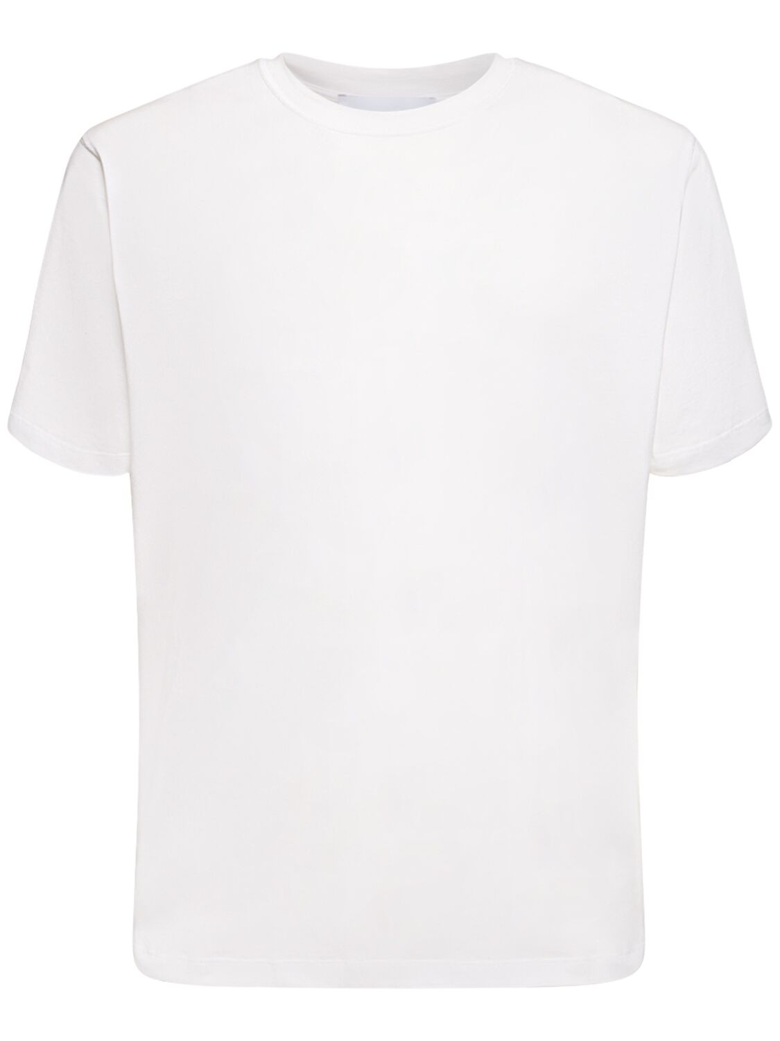 Lardini Silk & Cotton T-shirt In White