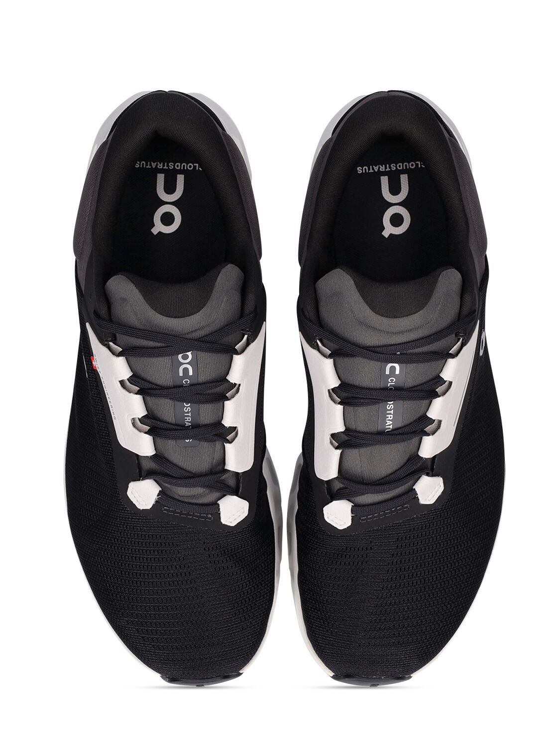 Shop On Cloudstratus 3 Sneakers In Black,frost