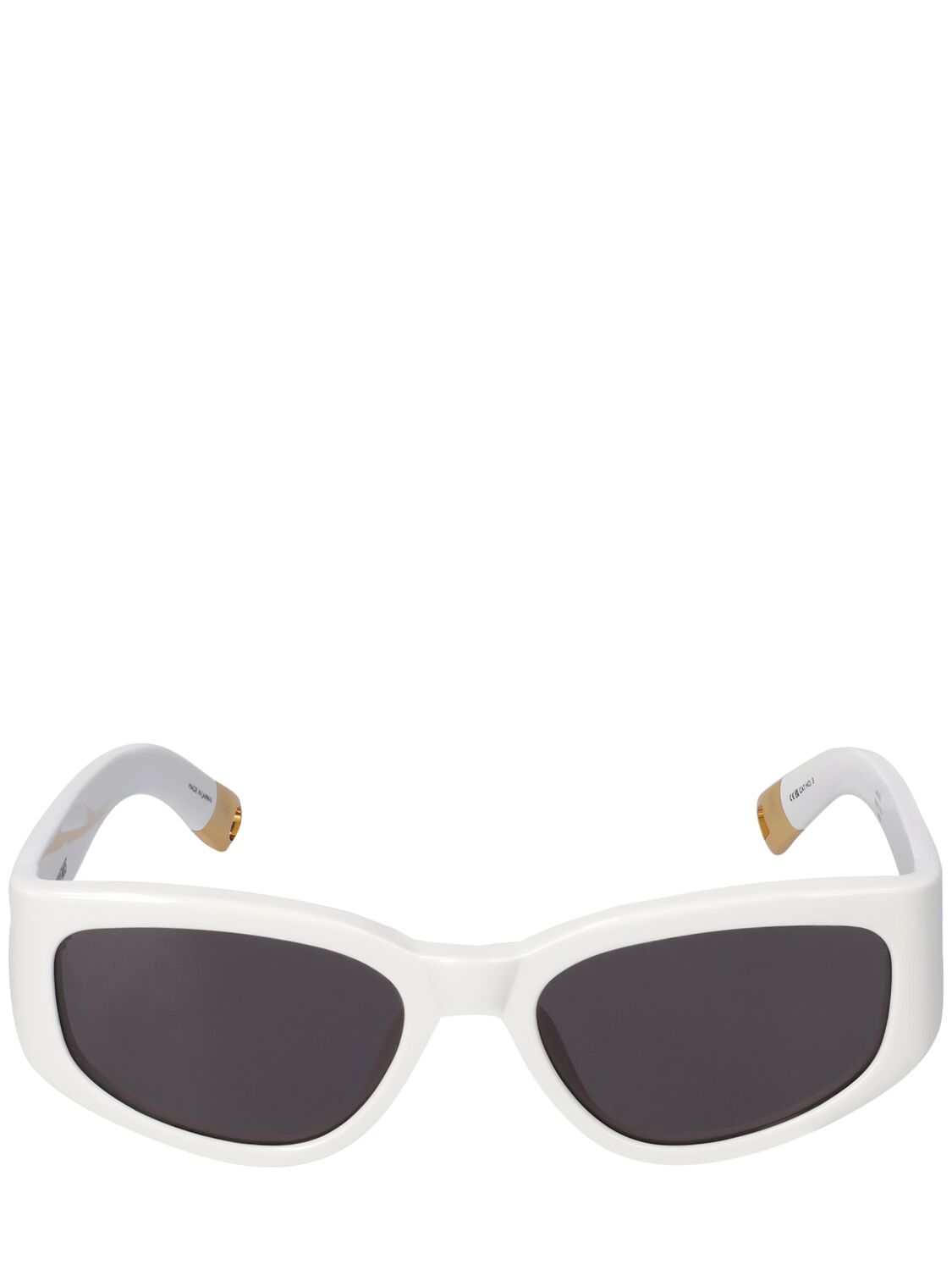 Jacquemus Les Lunettes Gala Sunglasses In Weiss,grau