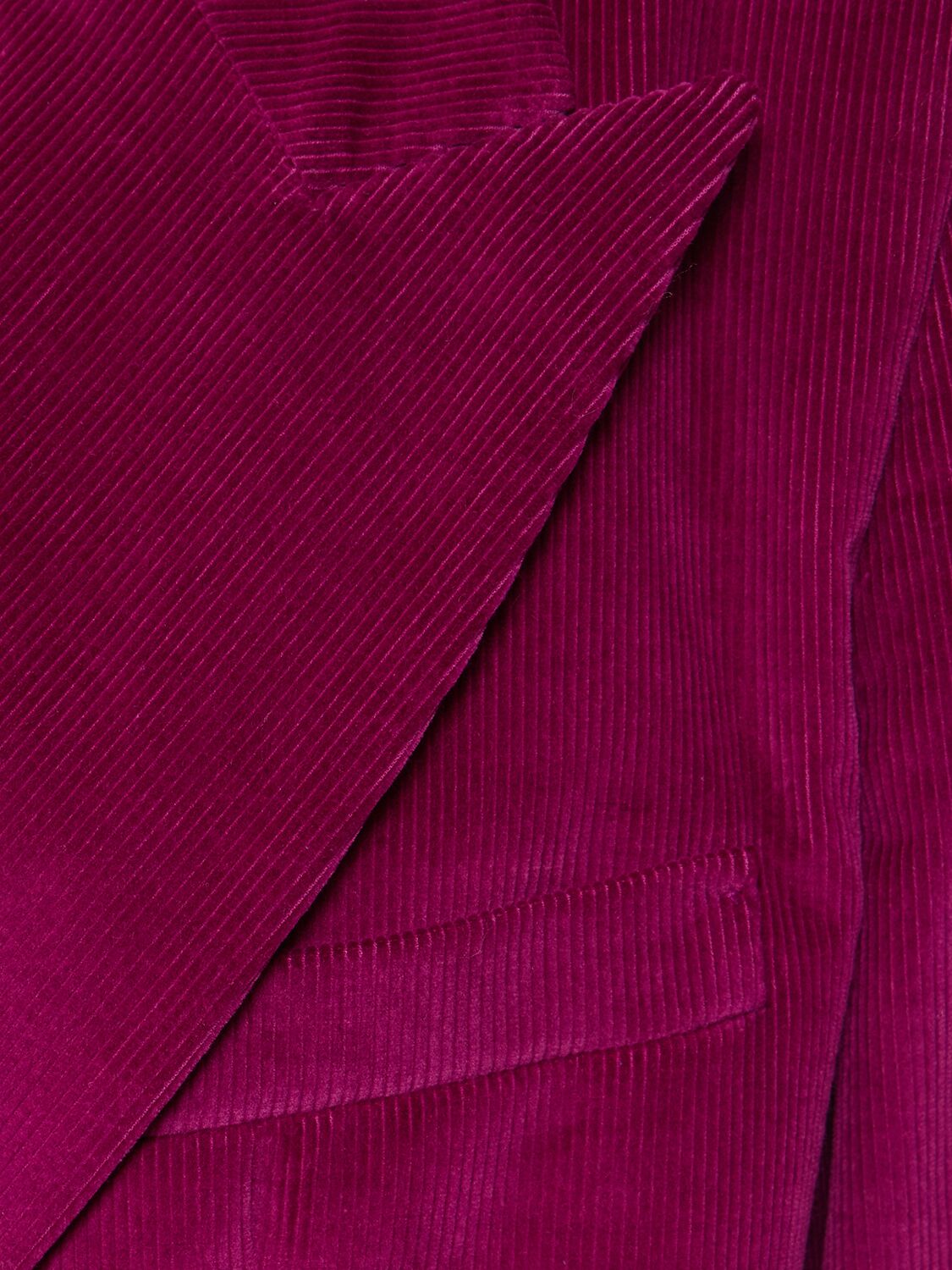 Shop Blazé Milano Amara Heart Cotton Blend Blazer In Purple