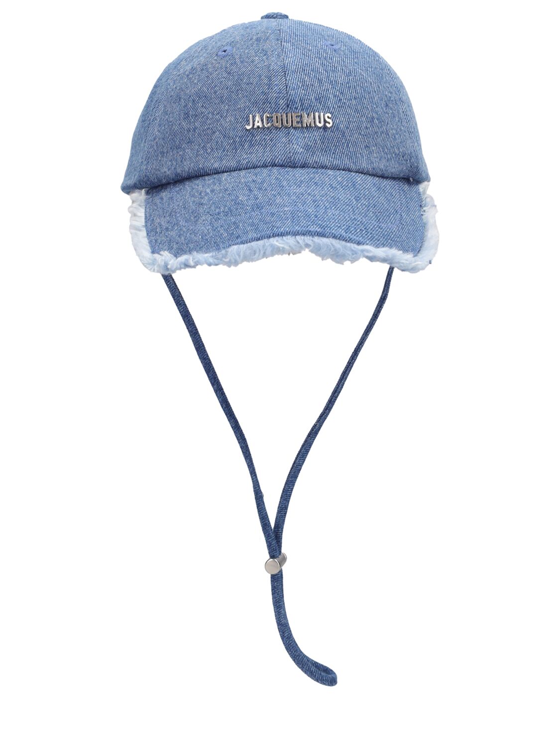 Jacquemus La Casquette Artichaut Cotton Hat In Blue