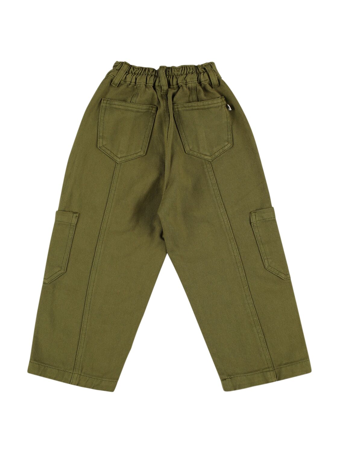 Shop The New Society Bci Cotton Cargo Pants In Khaki