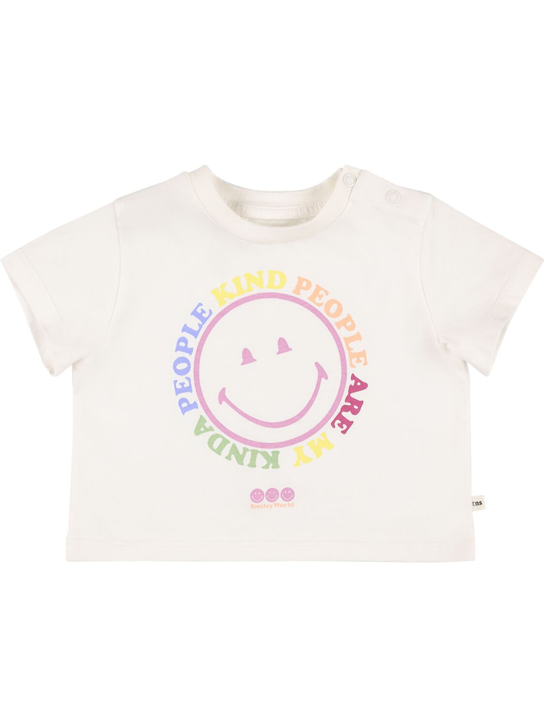 The New Society Kids' Bci Cotton Jersey T-shirt In White