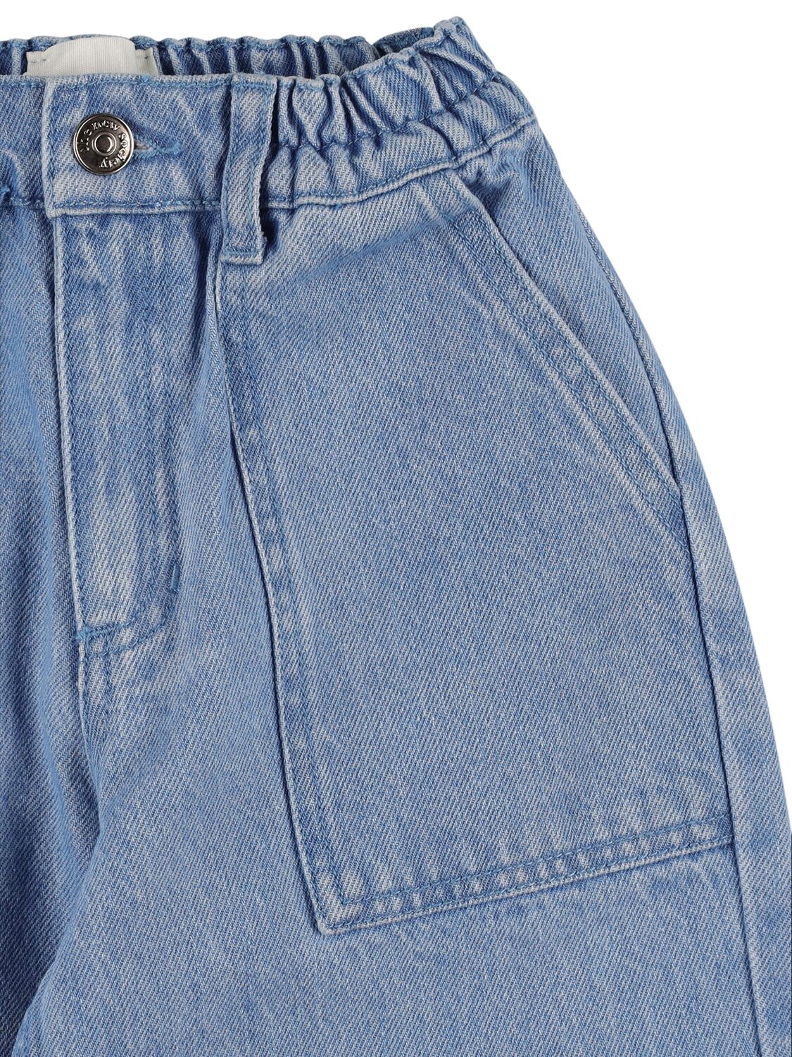 Shop The New Society Bci Cotton Jeans In Blue