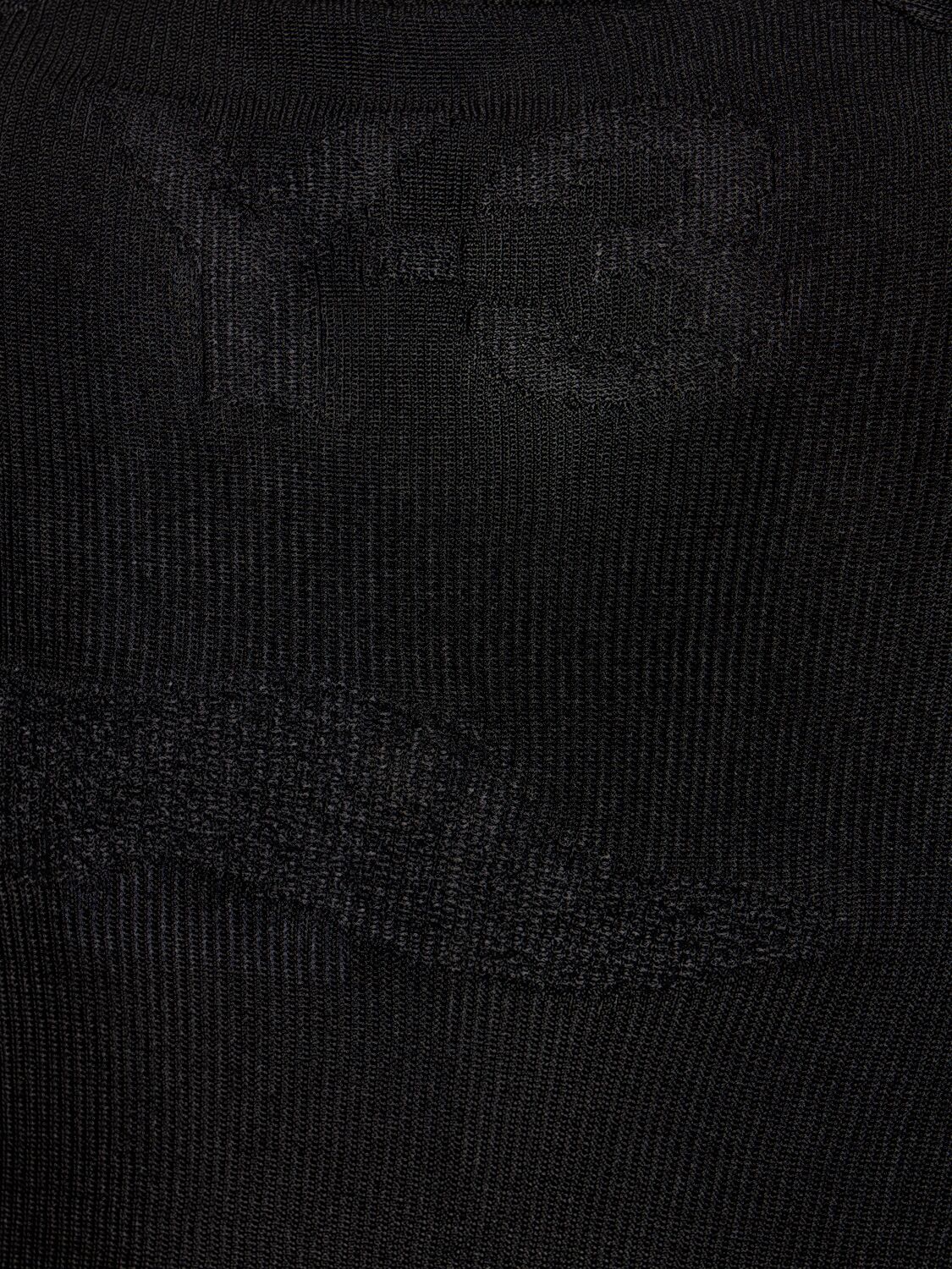 Shop Y-3 Knit Sweater In Black