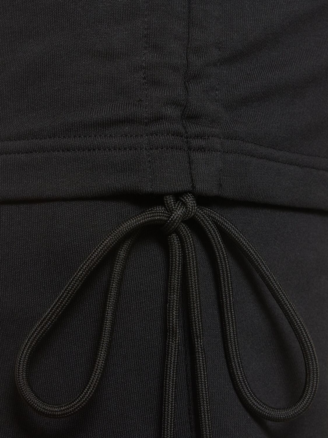 Shop Adidas By Stella Mccartney Roll Top Pants In Black