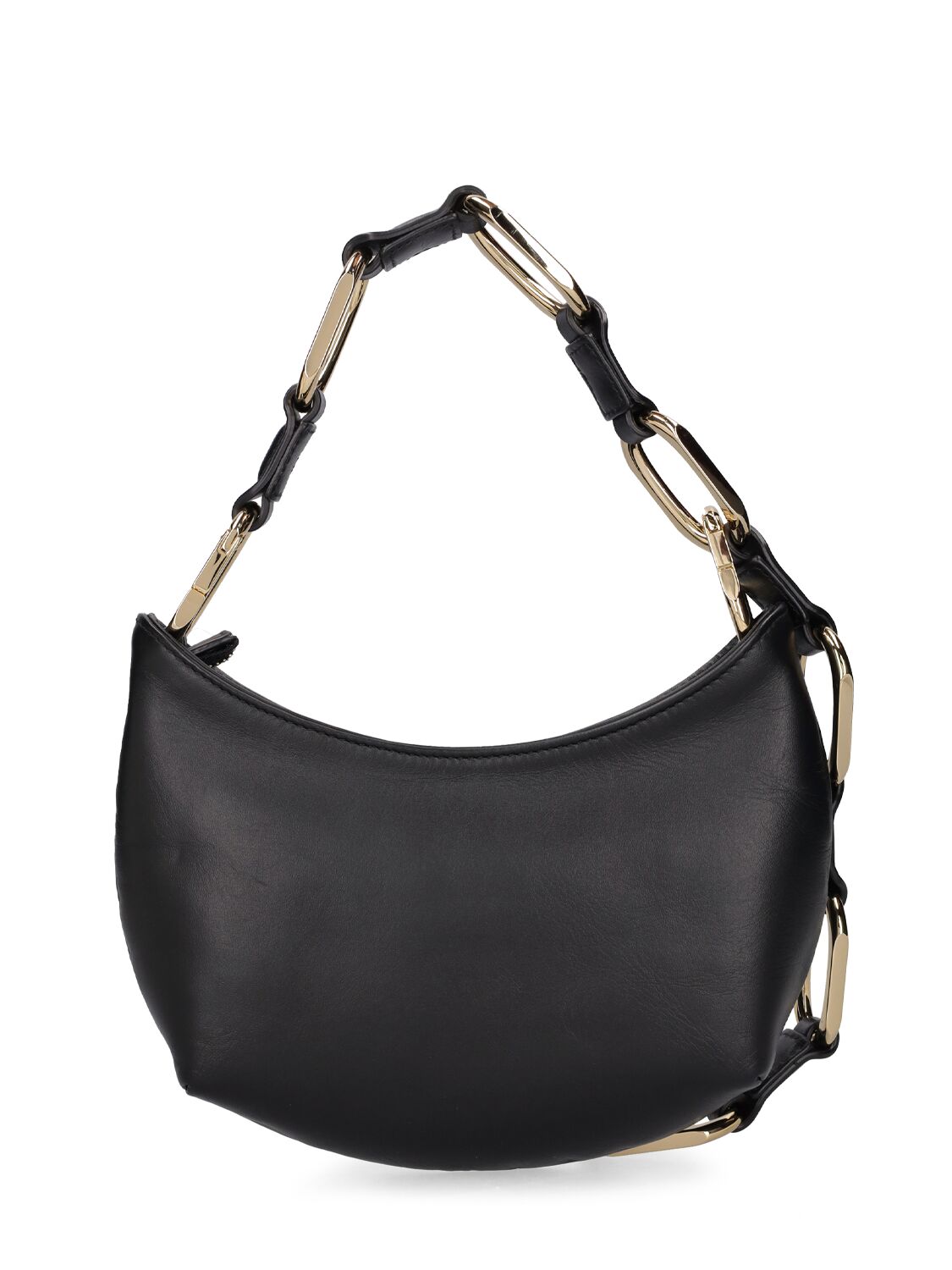 Shop Anine Bing Mini Jody Leather Top Handle Bag In Black