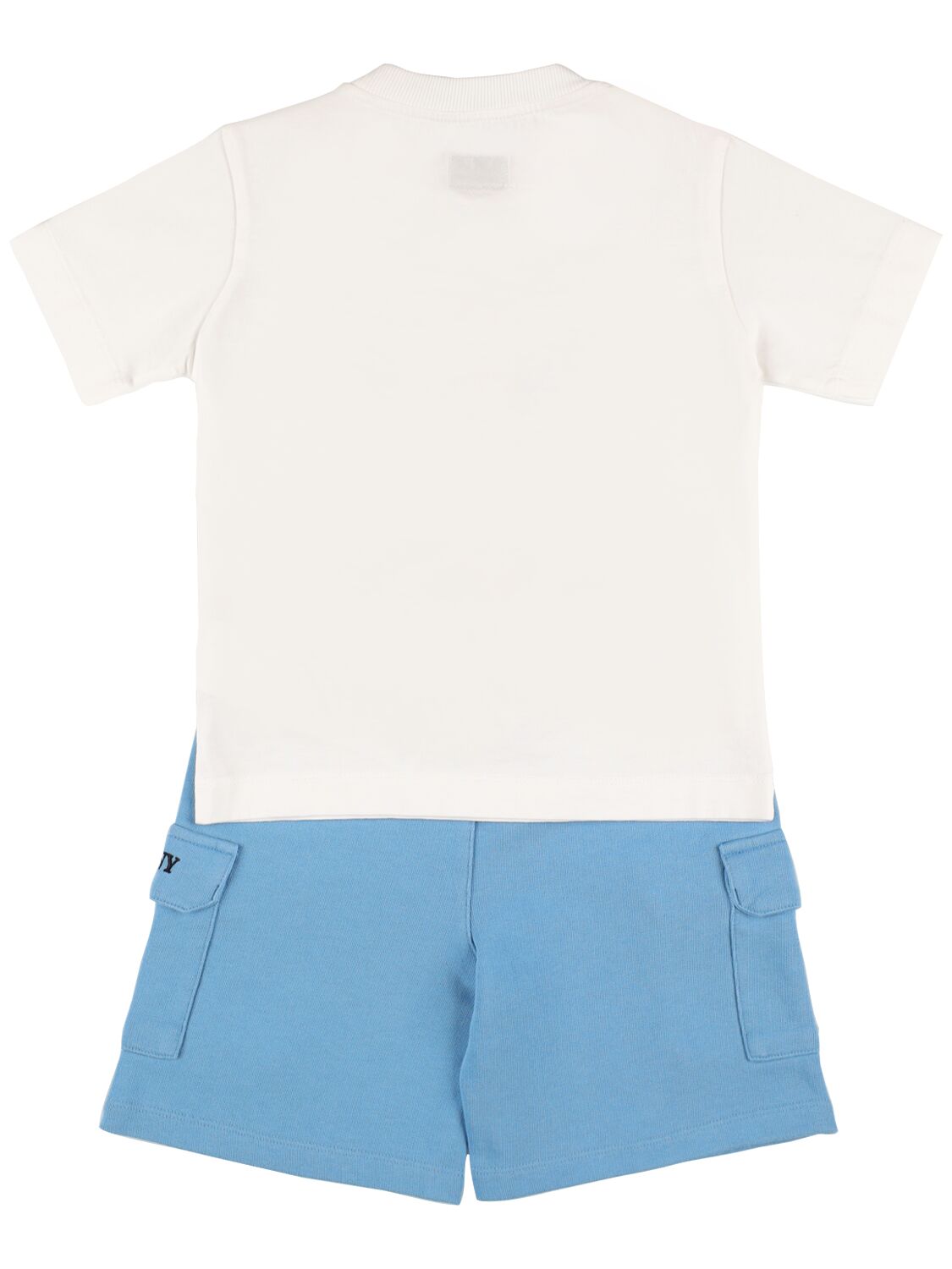 Shop C.p. Company Cotton Jersey T-shirt & Sweat Shorts In White