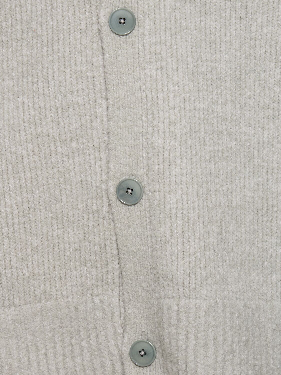 Shop Acne Studios Korval Wool Blend Cardigan In Light Grey