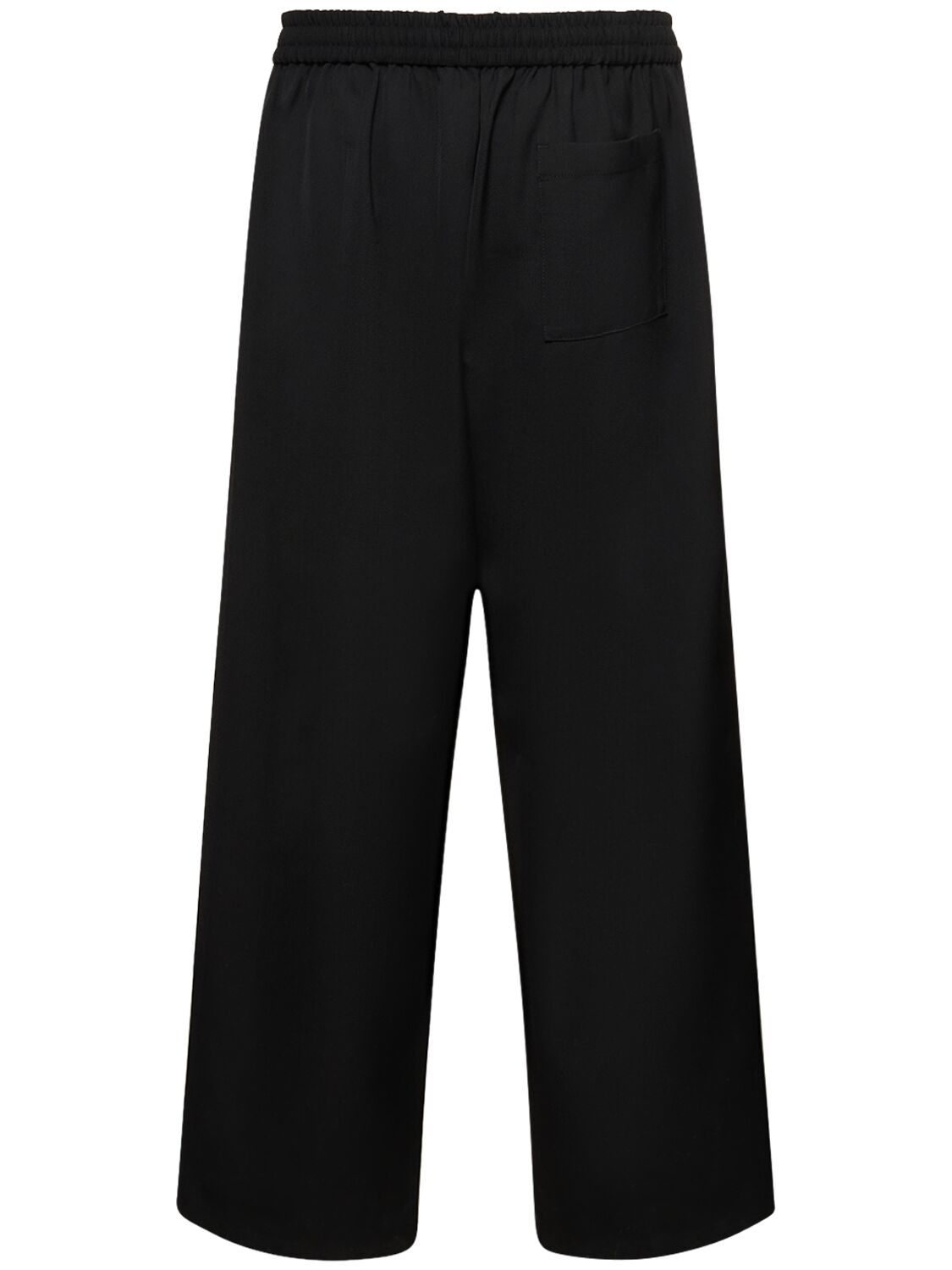 Shop Acne Studios Prudent Wool Blend Pants In Black