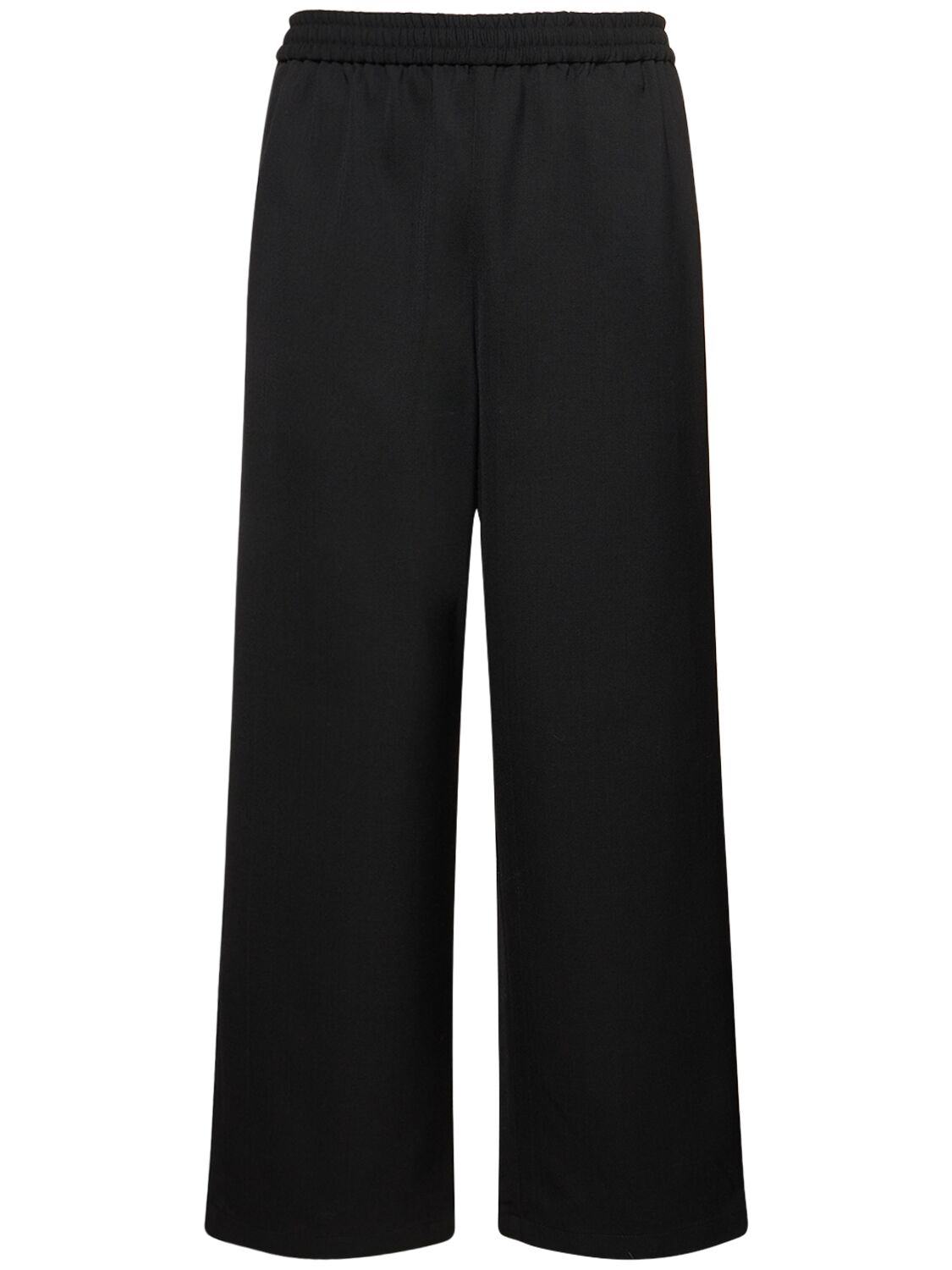 Acne Studios Prudent Wool Blend Trousers In Black