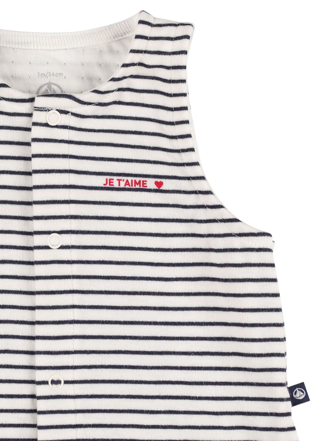 Shop Petit Bateau Striped Cotton Overalls & T-shirt In White,navy