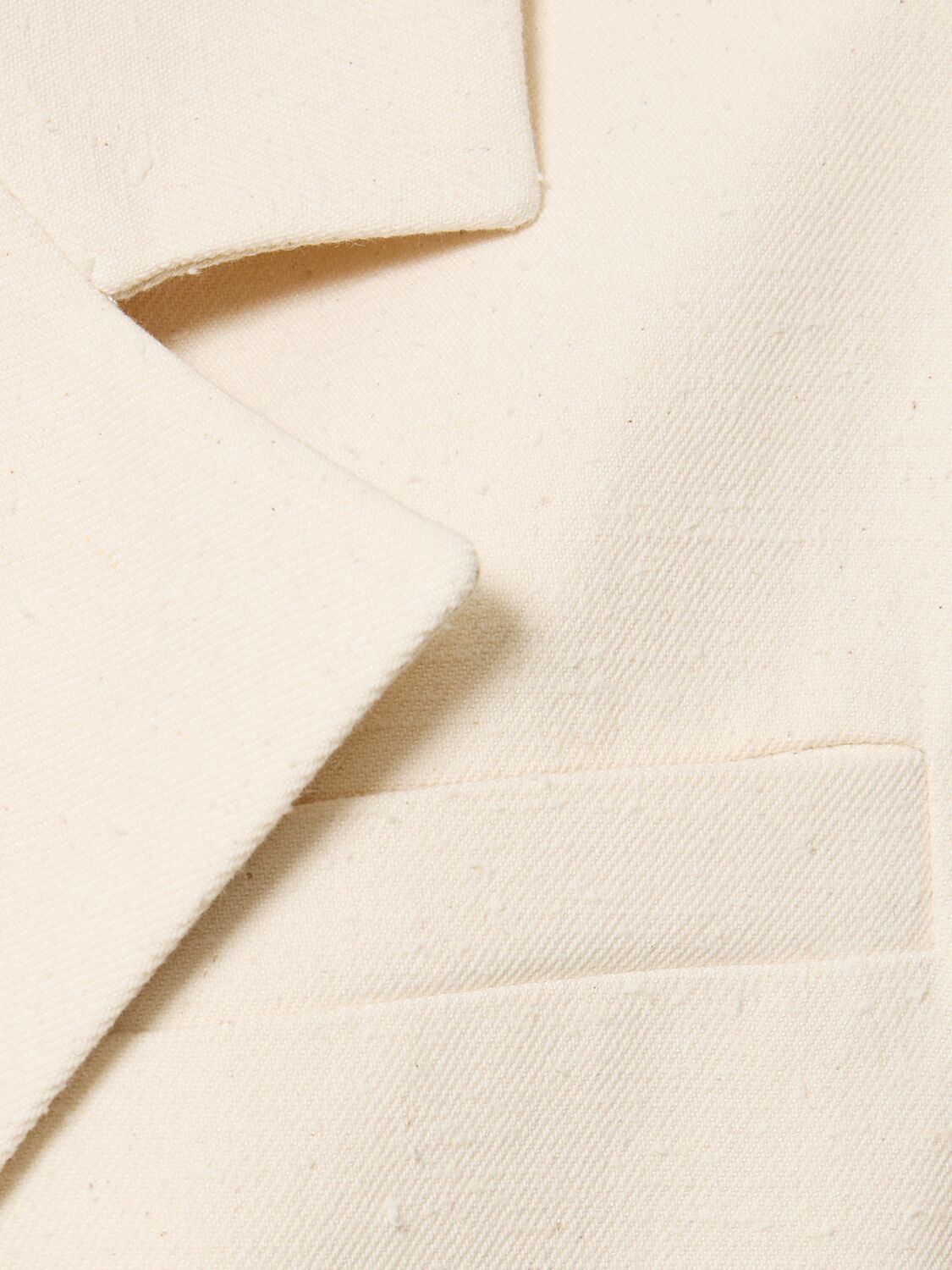 Shop Loulou Studio Gorak Cotton Blend Blazer In White