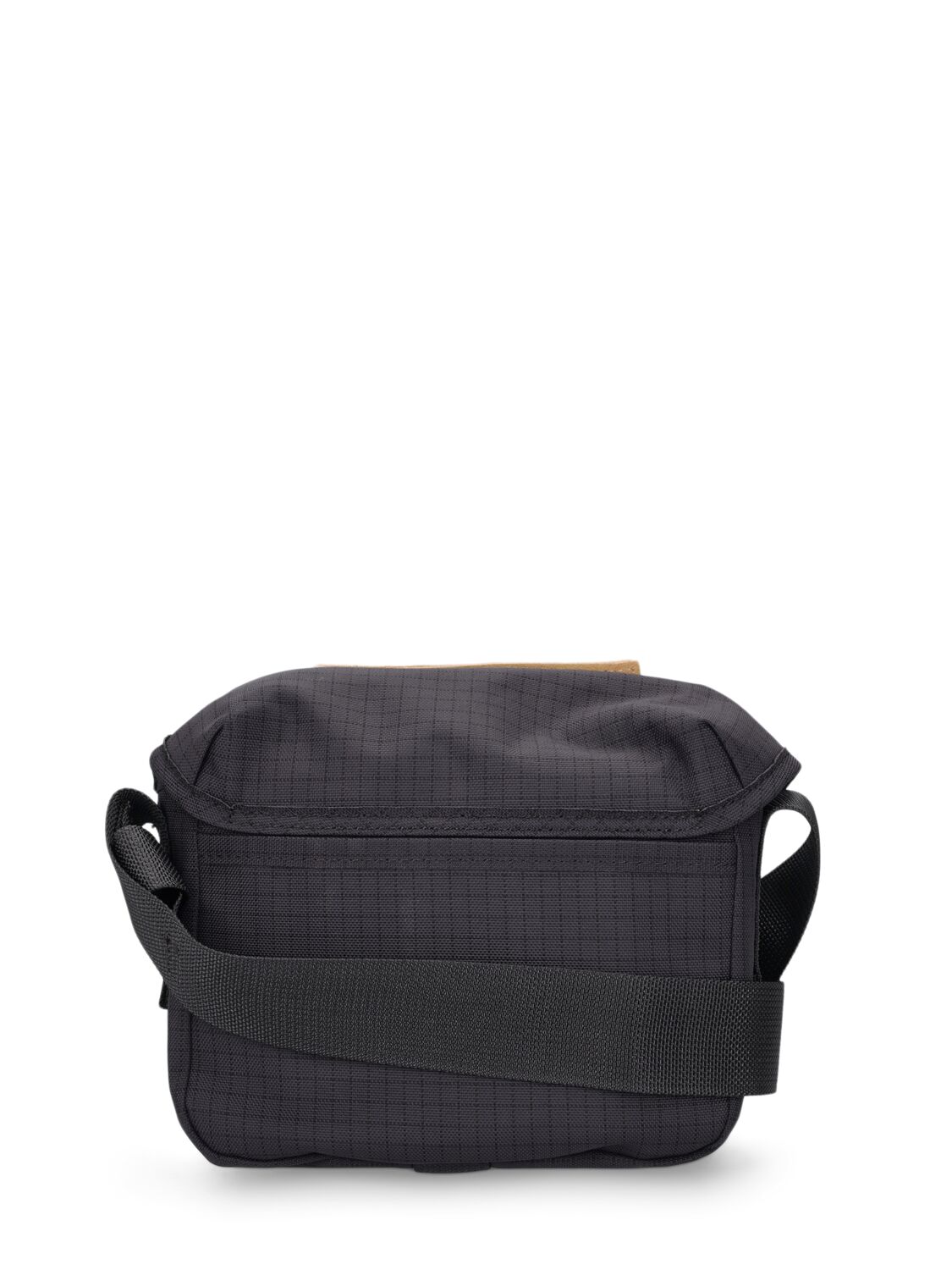 Shop Acne Studios Mini Ripstop Nylon Messenger Bag In Black