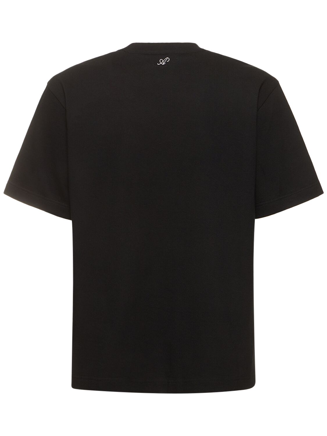 Shop After Pray Printed Mesh Layer T-shirt In Black