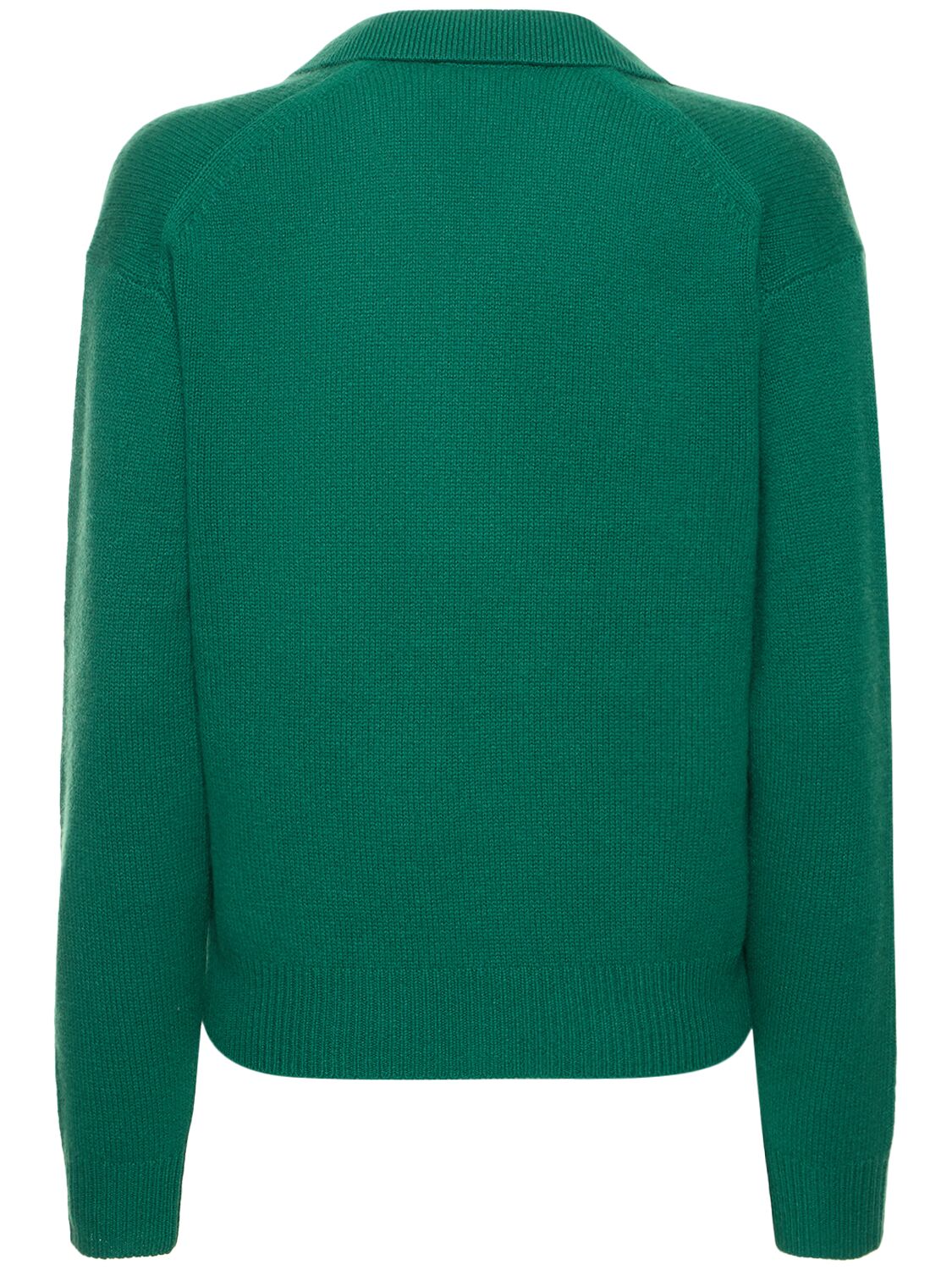 Shop Sporty And Rich Src Cashmere Polo In Green