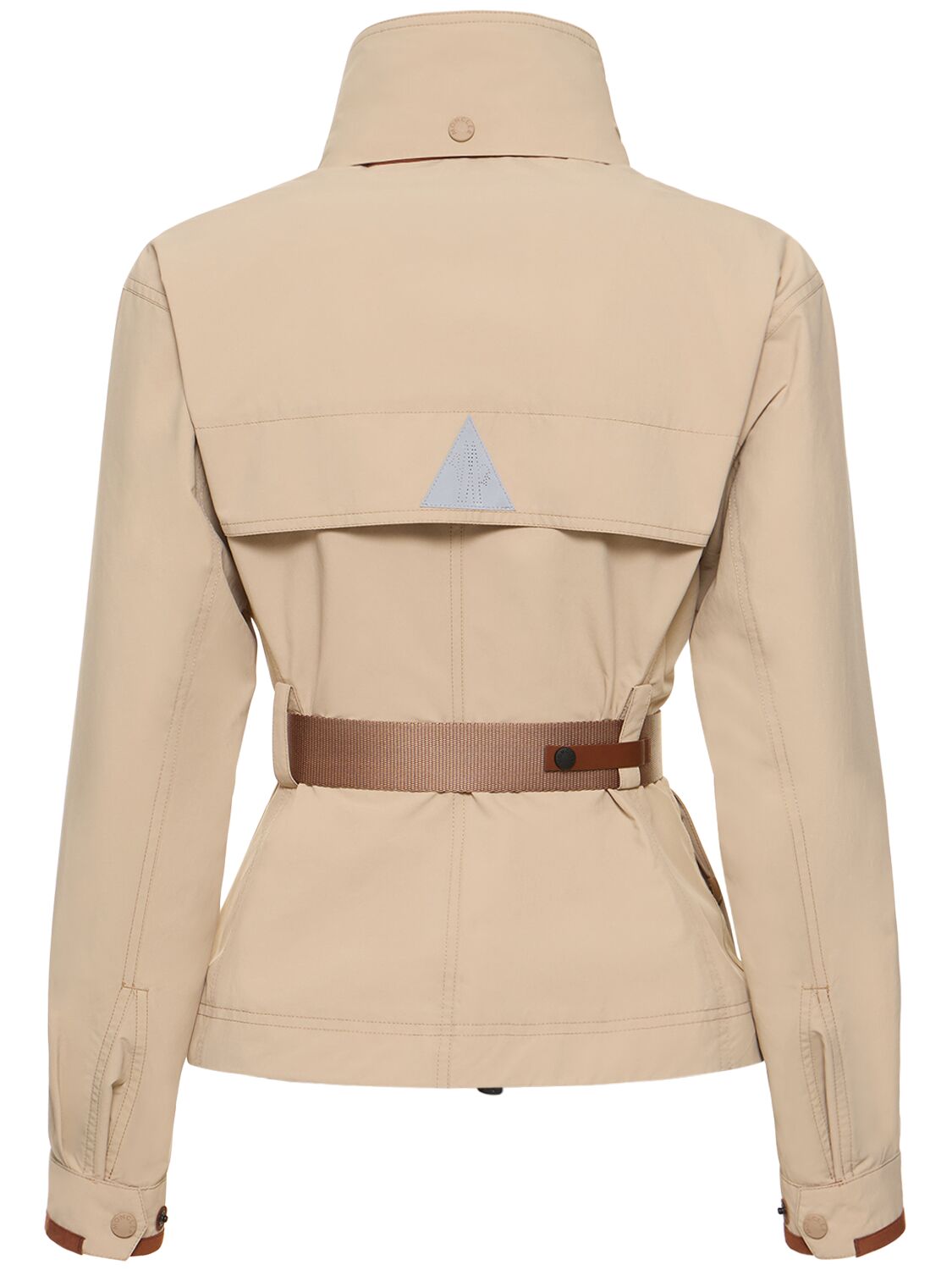 Shop Moncler Meyen Nylon Field Jacket In Camel