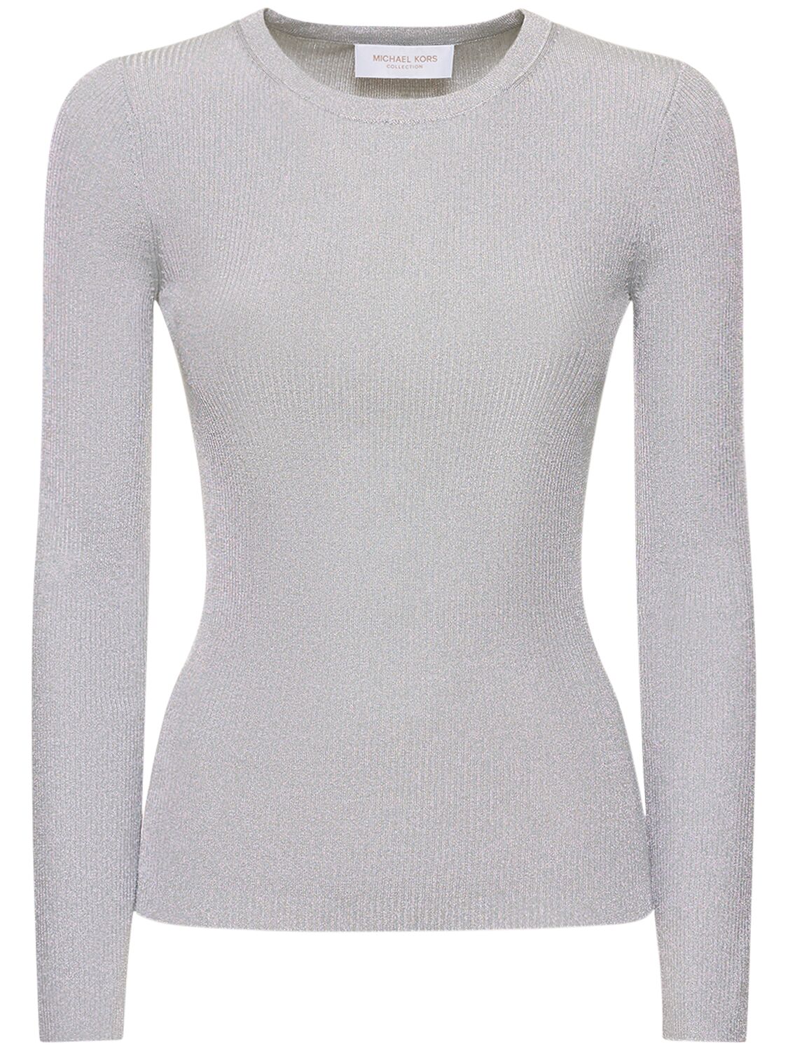 Image of "hutton Lurex Long Sleeve Top