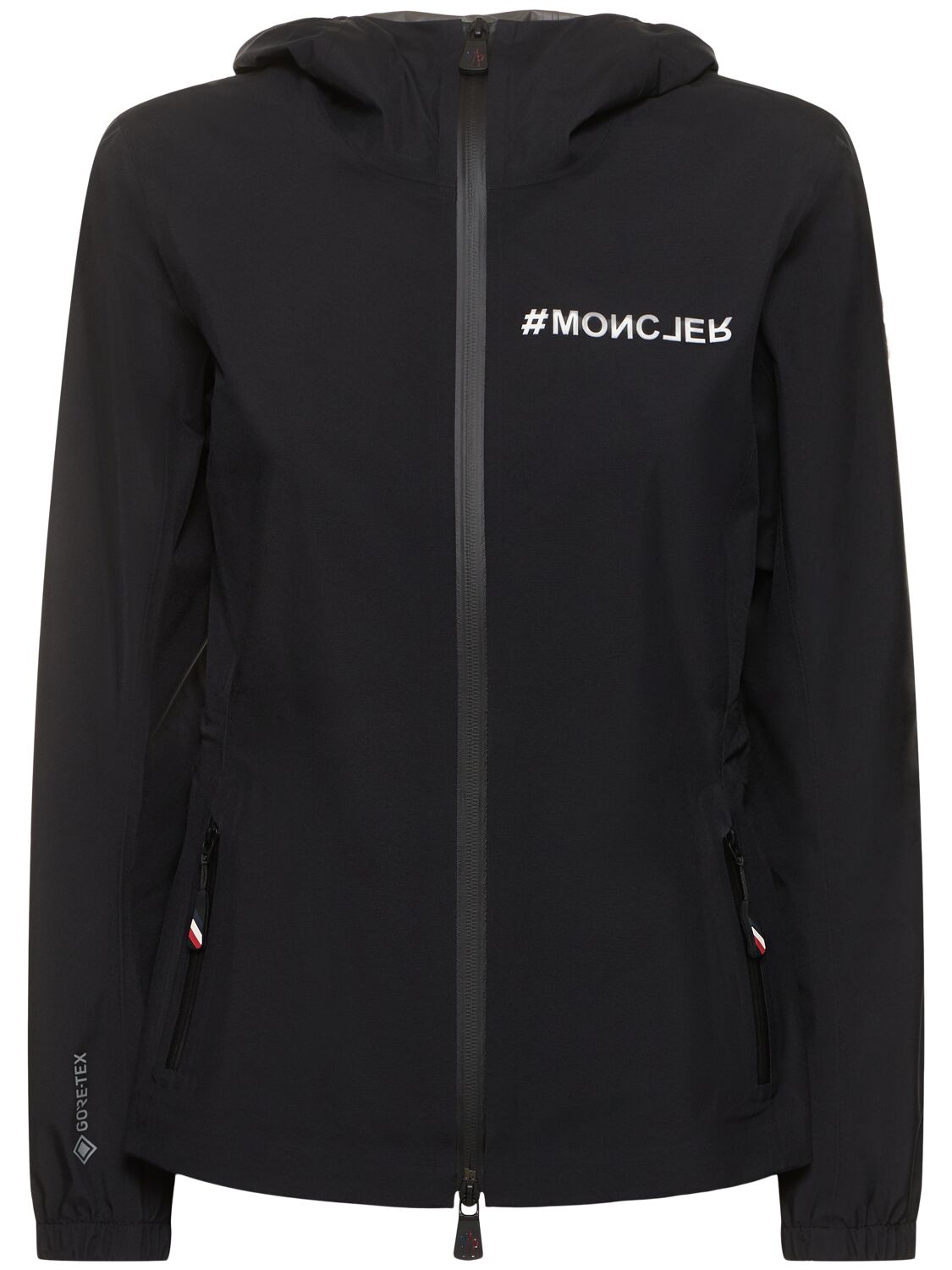 Moncler Valles Hooded Jacket Black In Black