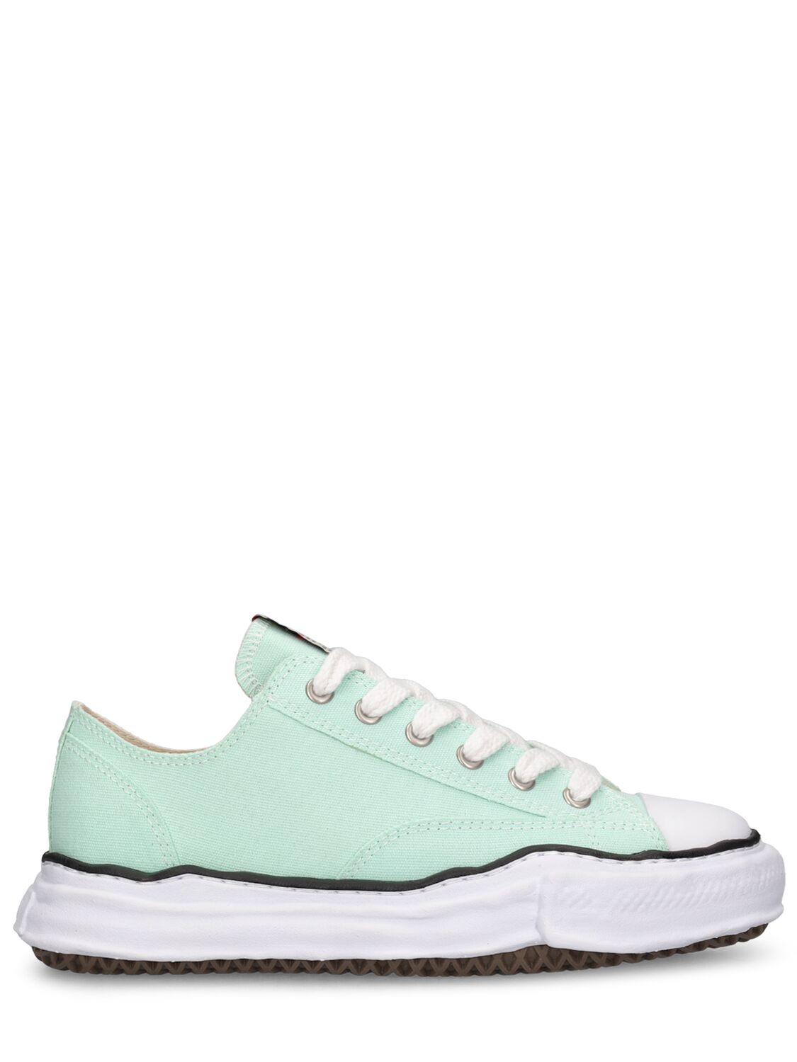 Miharayasuhiro Peterson Canvas Low Top Sneakers In Light Blue