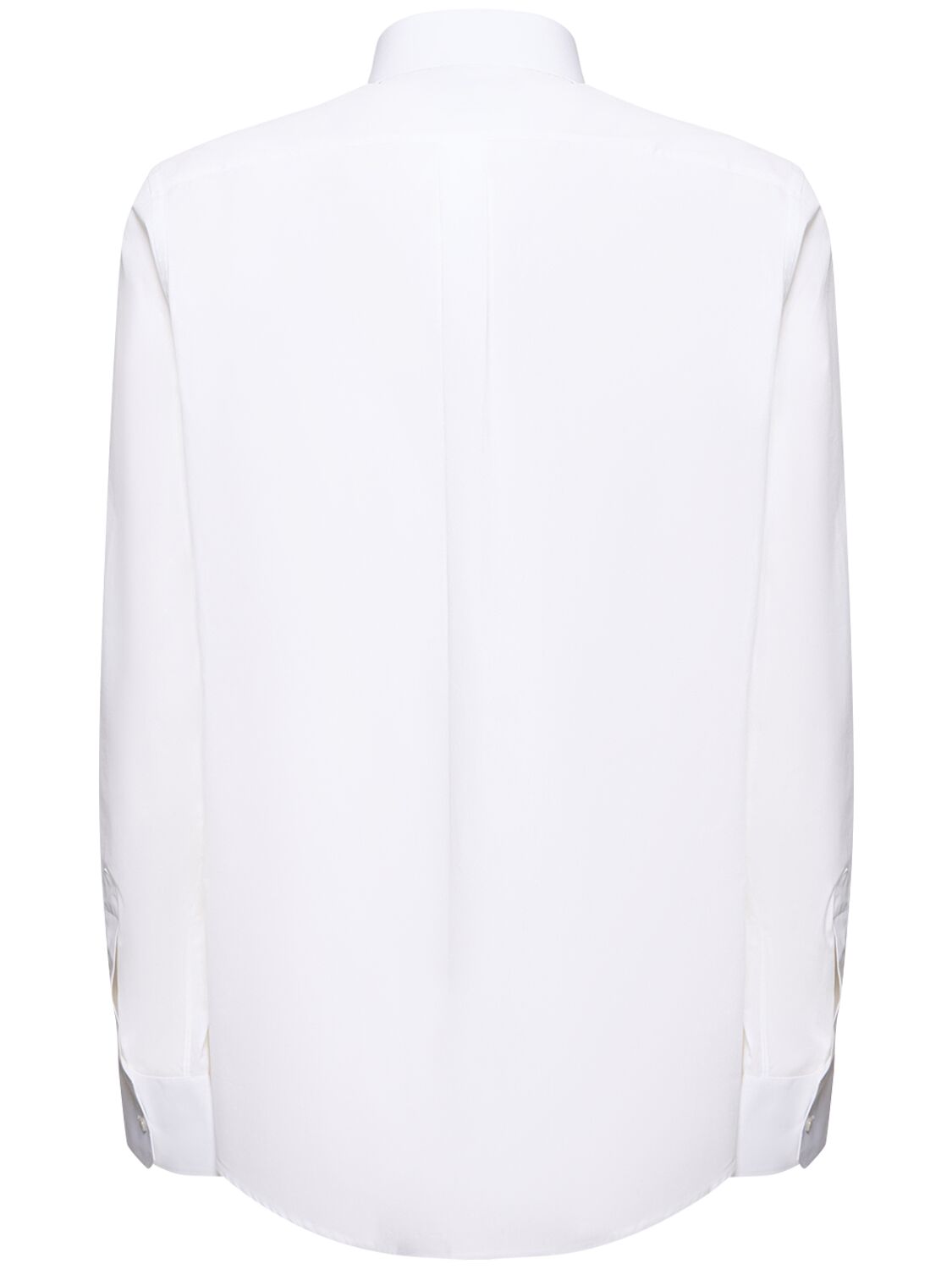 Shop Dolce & Gabbana Poplin Classic Shirt In White