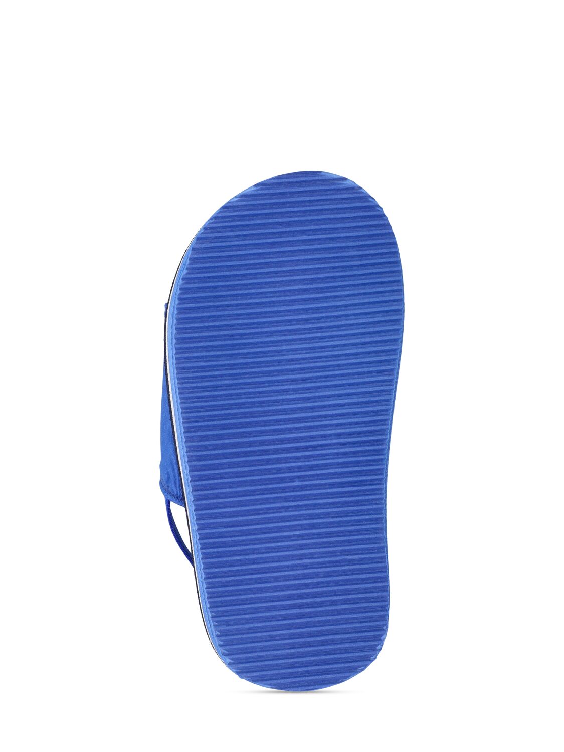 Shop Hugo Boss Elastic Strap Sandals W/ Logo In Blue