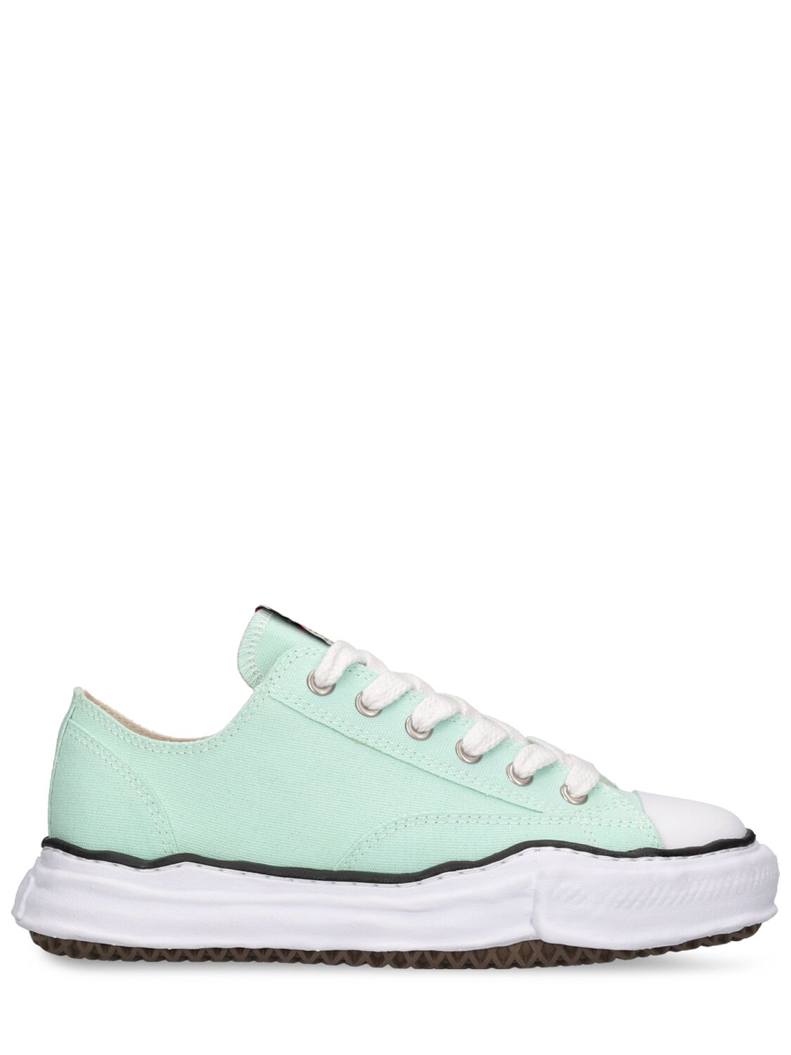Miharayasuhiro Peterson Low Og Sole Canvas Trainers In Light Blue