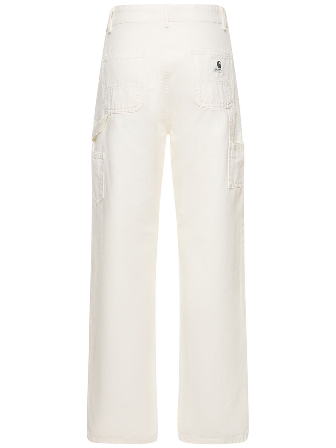 Shop Carhartt Pierce Straight Pants In White