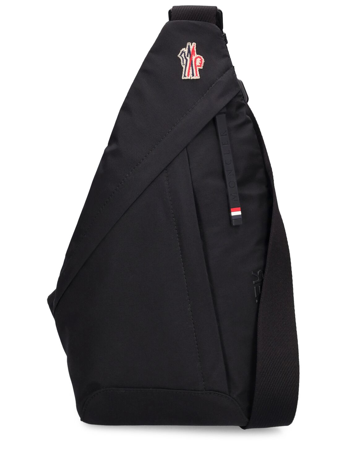Moncler Nylon Crossbody Bag In Black