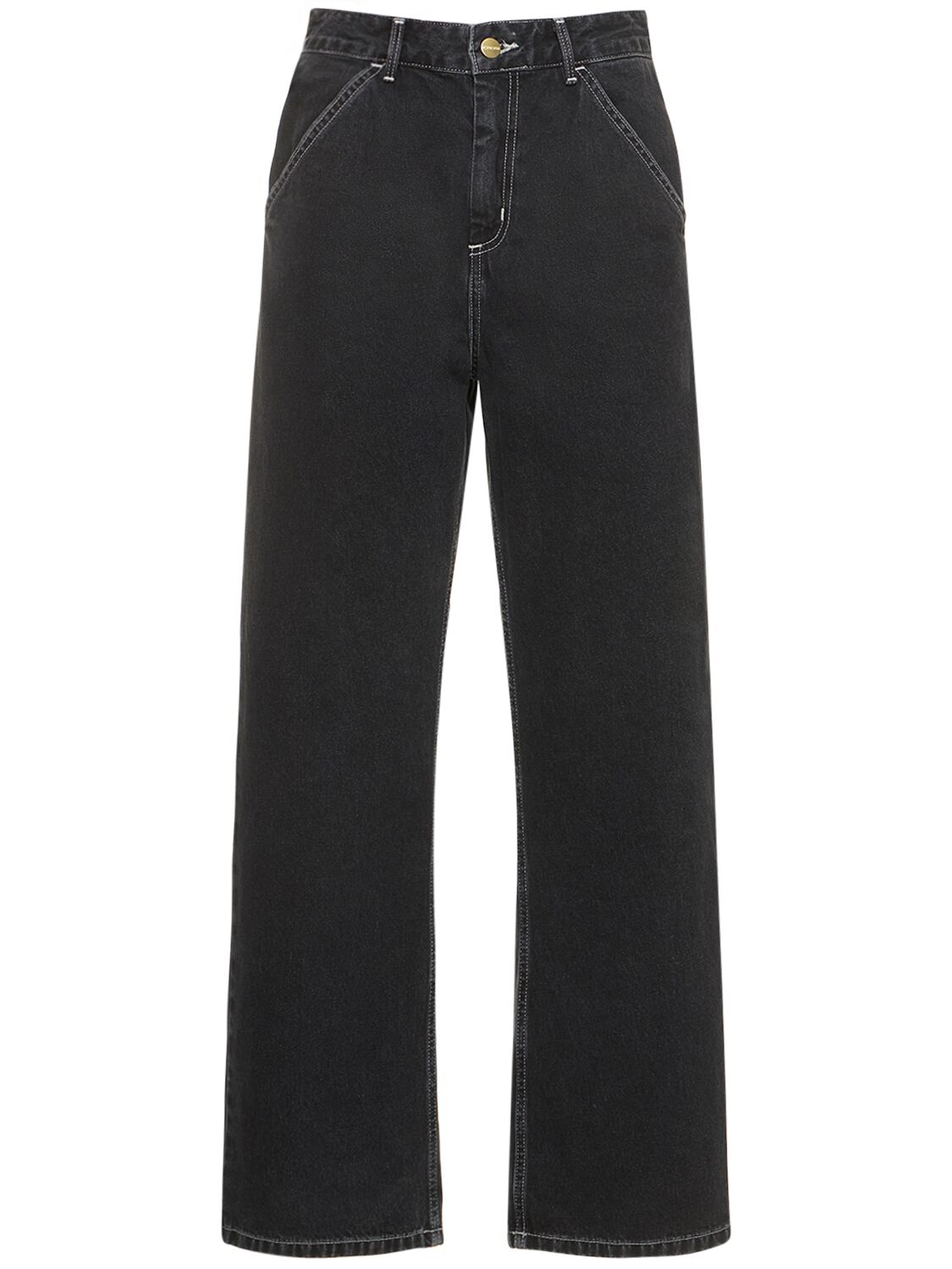 Carhartt Regular Loose Fit Jeans In Black