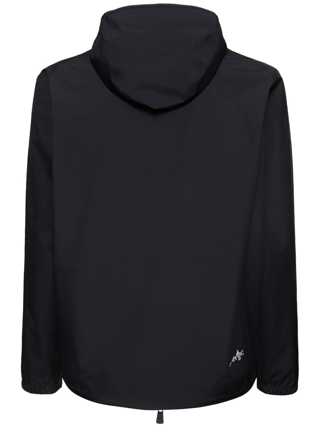 Shop Moncler Shipton Hooded Nylon Jacket In Black