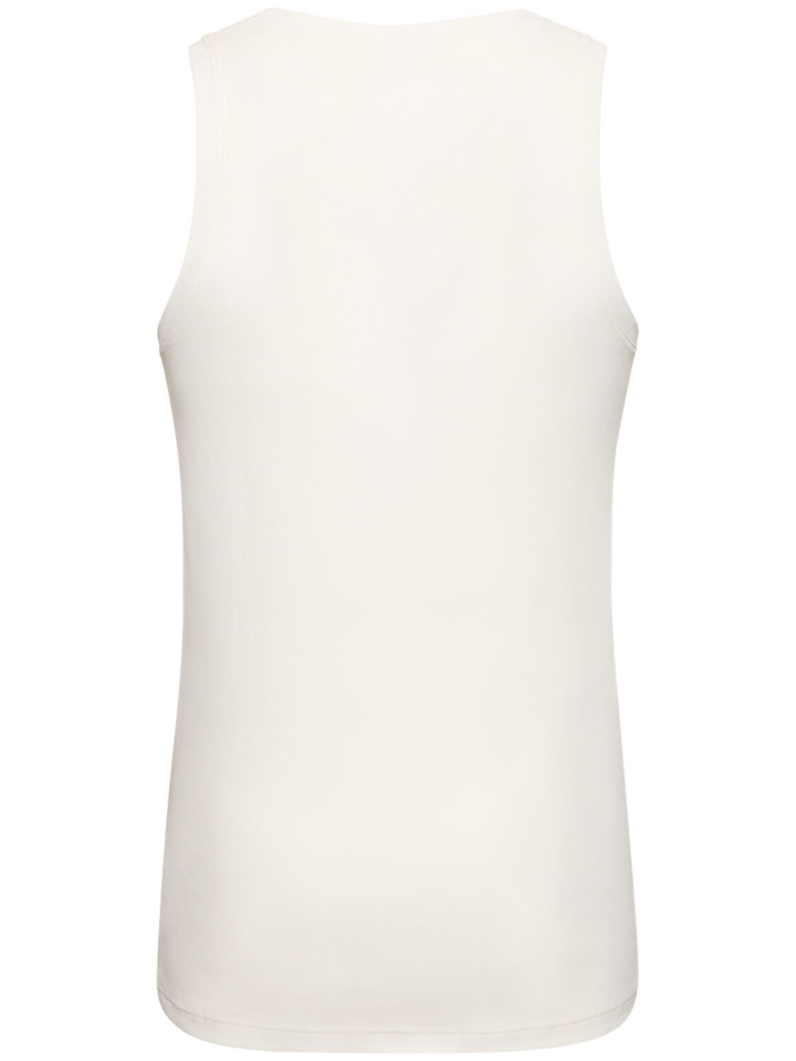 Shop Jil Sander Layered Cotton T-shirts & Tank Top In Polar