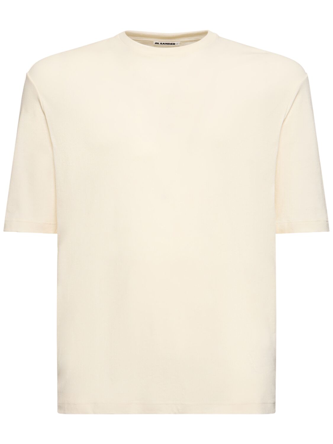 Shop Jil Sander Layered Cotton T-shirts & Tank Top In Polar