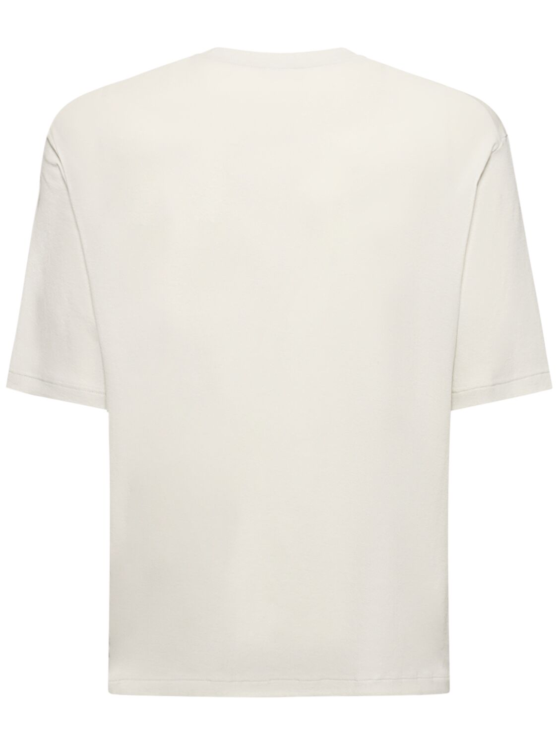 Shop Jil Sander Layered Cotton T-shirts & Tank Top In Polar