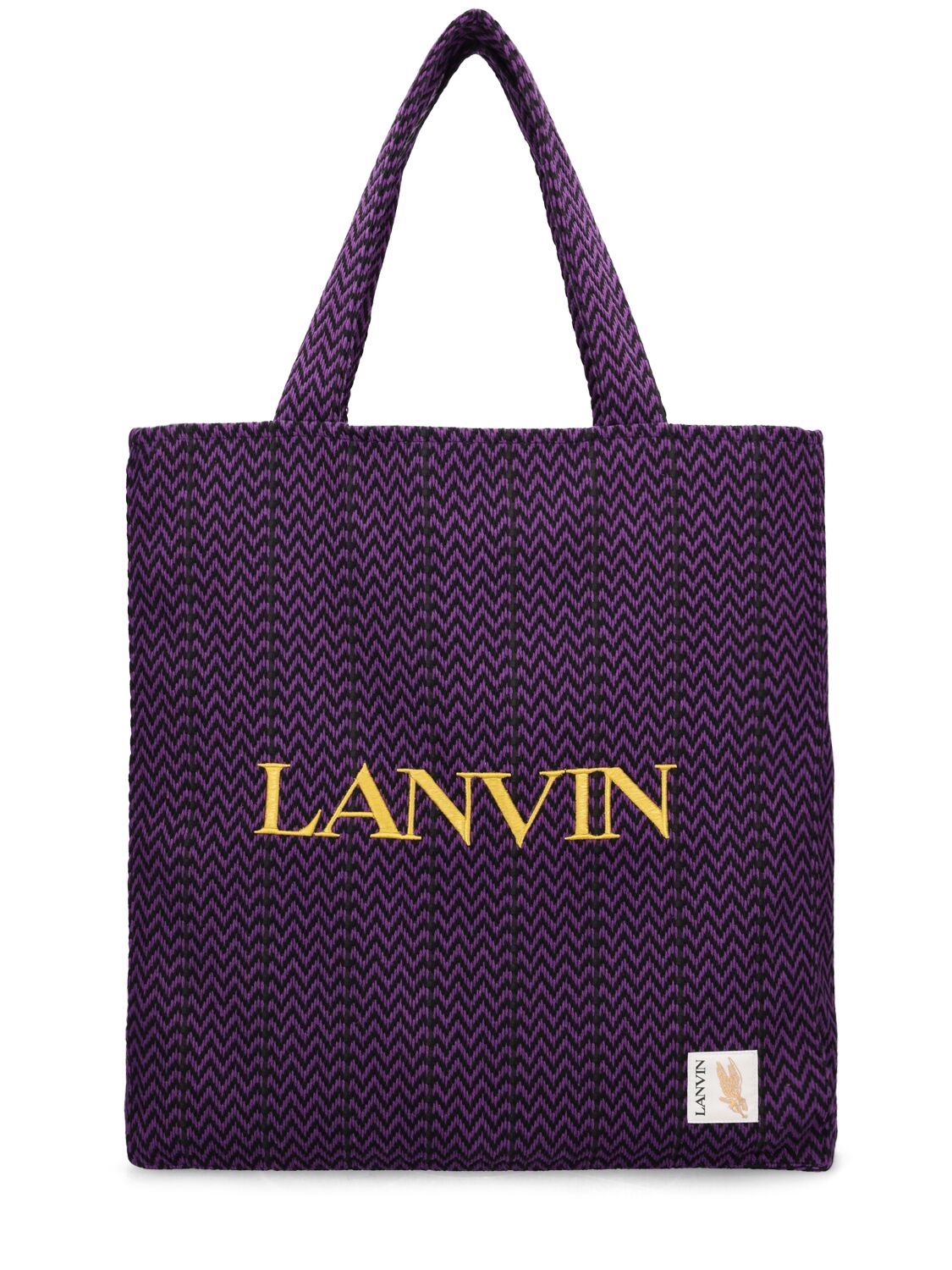 Lanvin Tote Bag In Purple