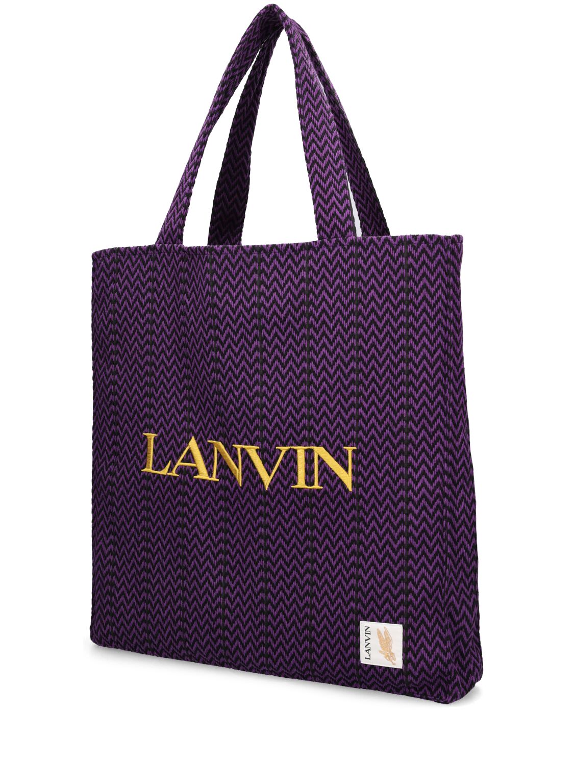 Shop Lanvin Tote Bag In Purple