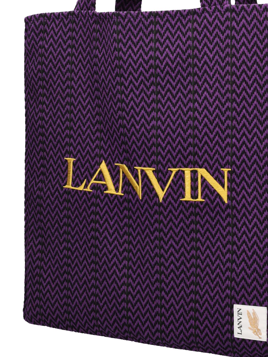 Shop Lanvin Tote Bag In Purple